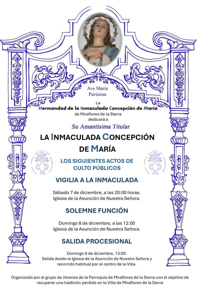 PROGRAMA DÍA DE LA INMACULADA