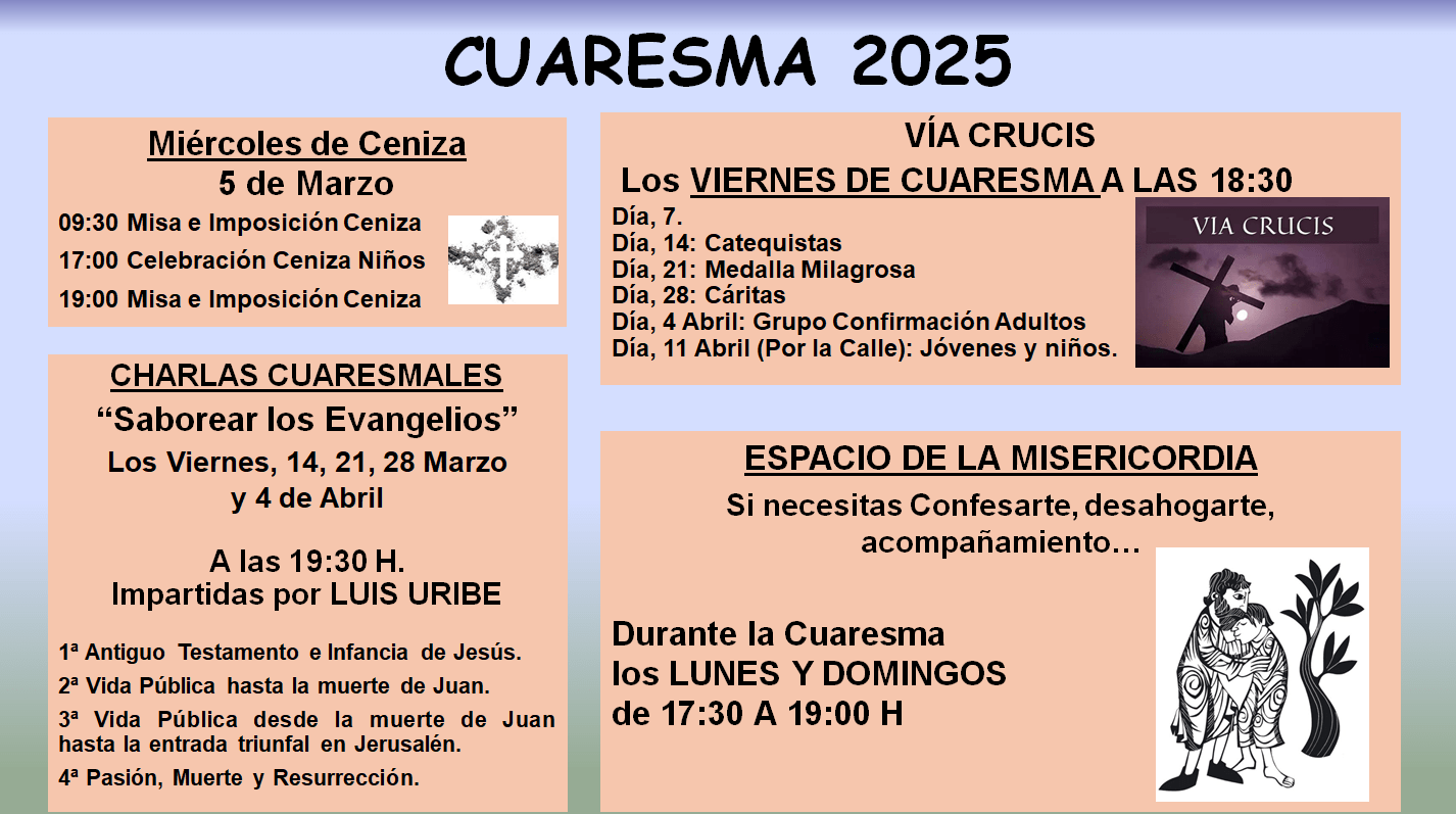 Actividades Cuaresma