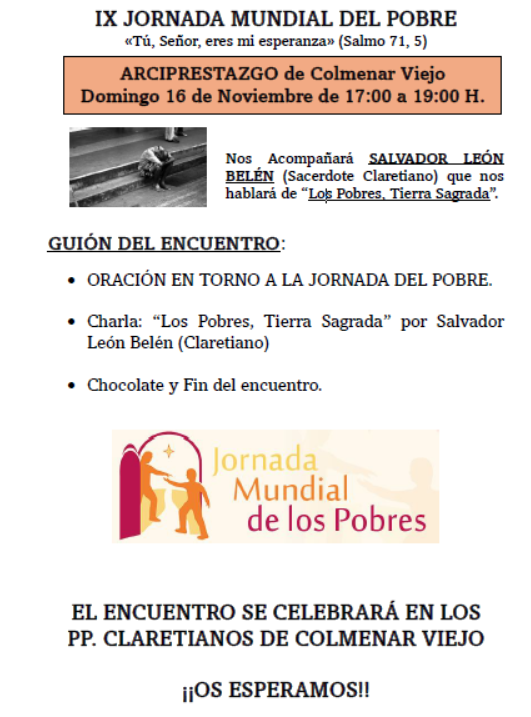 IX Jornada Mundial del Pobre