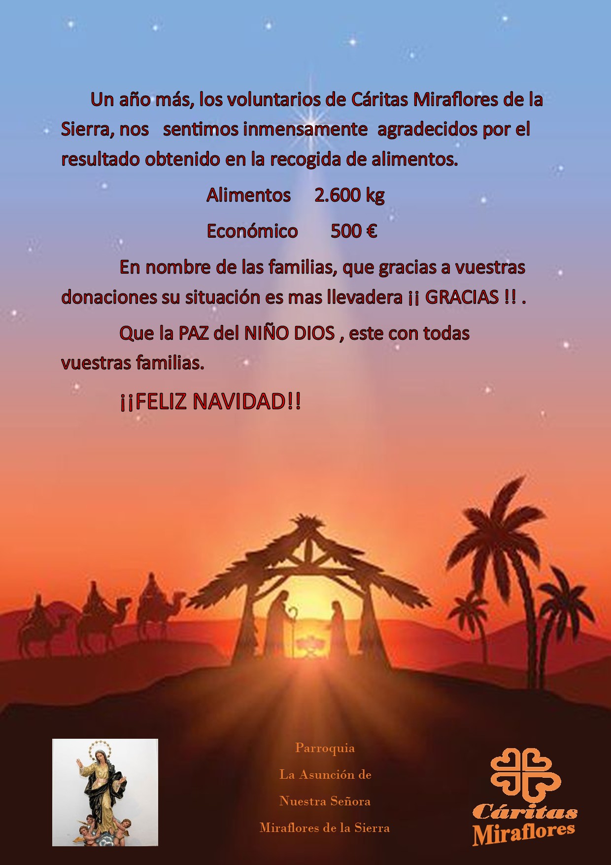 Campaña de alimentos