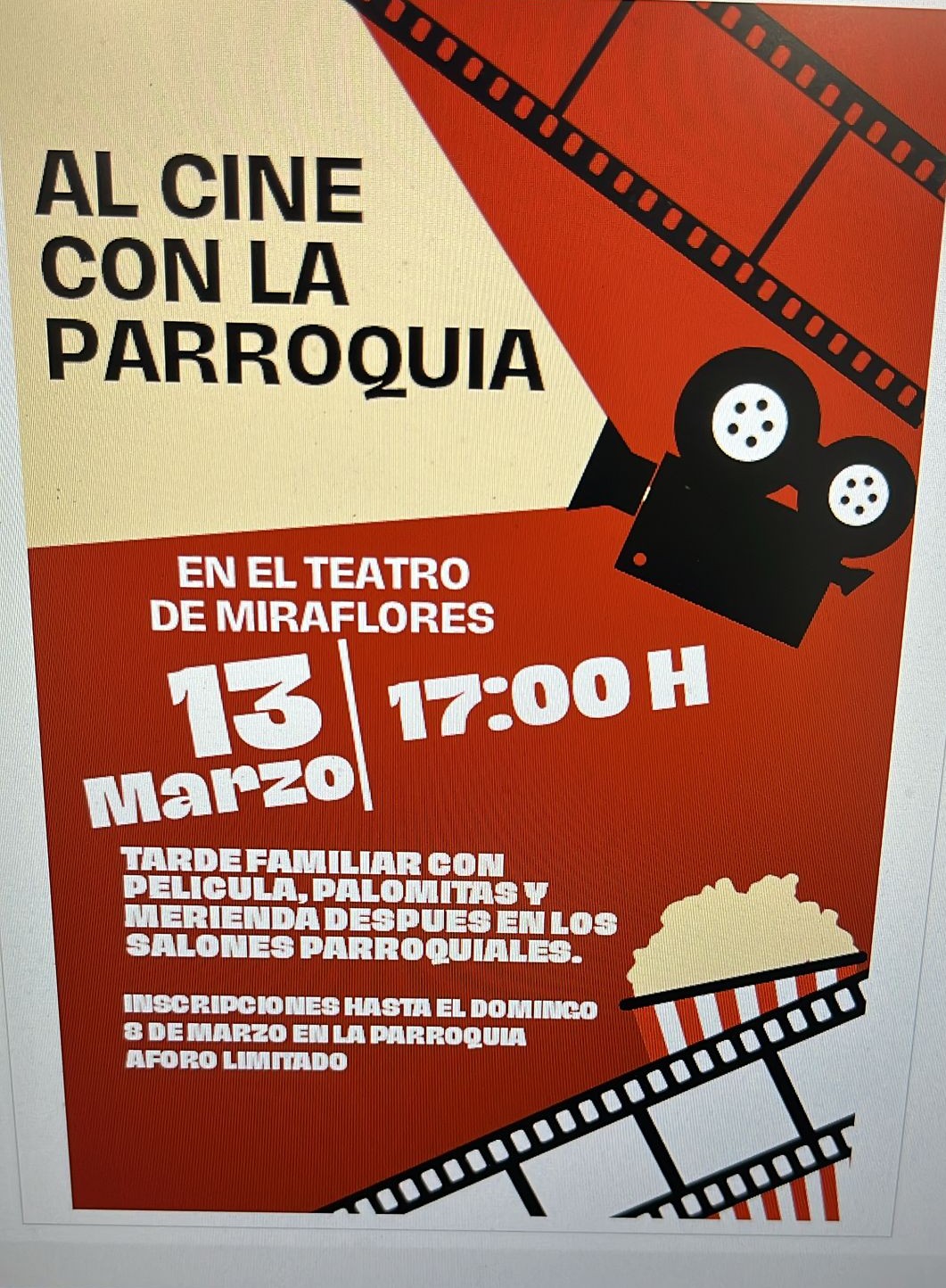 Al cine con la parroquia