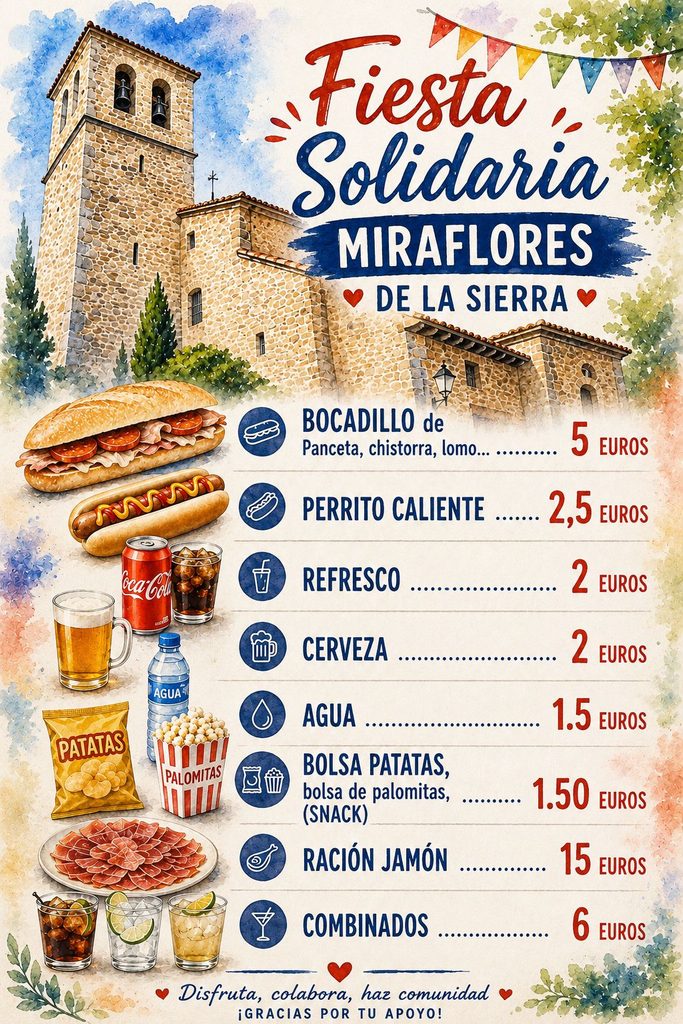 Fiesta solidaria Junio 2026