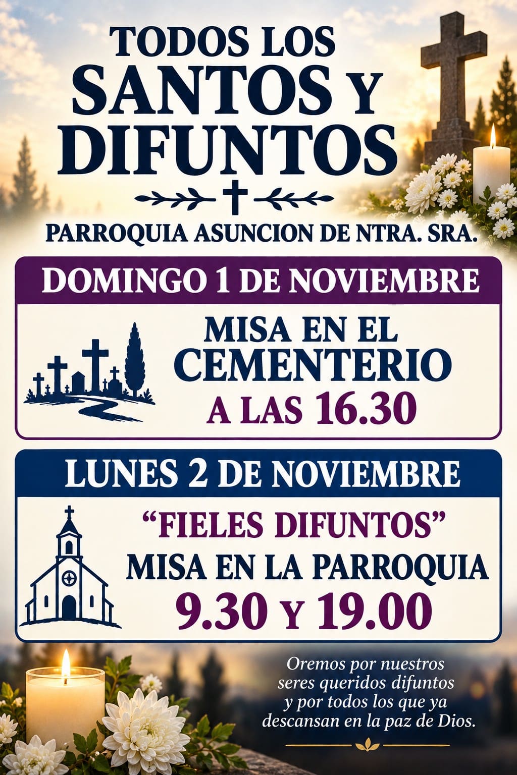 DIA DE TODOS LOS SANTOS DIFUNTOS